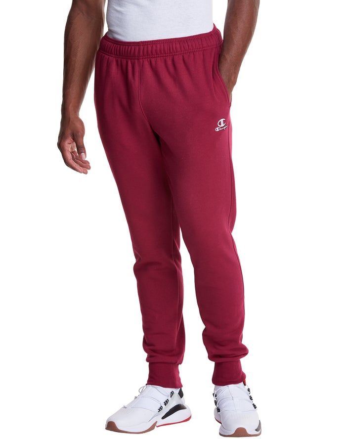 Mens red champion online joggers